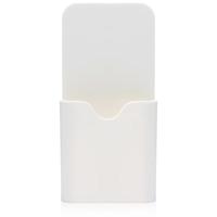 AUCS 傲世 BD002W 白板磁性笔筒 白色 单个装