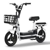 嘉宴新国标可上牌电瓶车成人电动自行车48V锂电小型电瓶车男女代步车 白色(新国标可上牌可提出充电） 48V20A豪华锂电池续航约160里