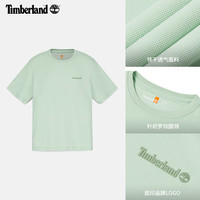 Timberland 男装快干短袖T恤夏季休闲透气吸湿排汗A2QB7 A2QB7ENE/浮雕绿色 M