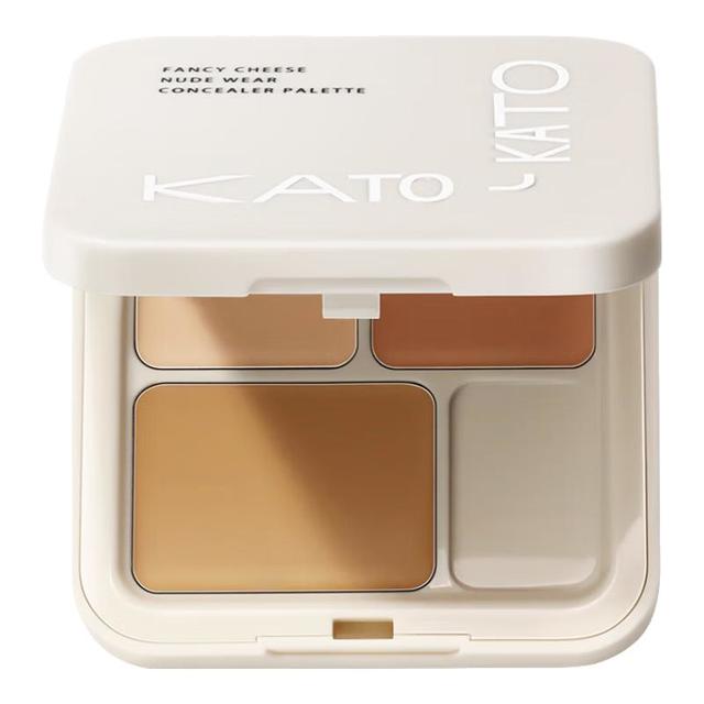 KATO-KATO 持久 遮瑕膏+遮瑕刷  1g+30ml