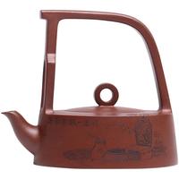 藏壶天下宜兴紫砂壶纯手工复刻紫砂茶具原矿底槽清全手工泡茶壶鹧鸪提梁壶 鹧鸪提梁