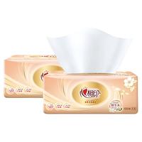 心相印纸巾抽纸整箱包卫生纸家用实惠装心心相印餐巾纸抽面巾纸