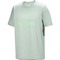 ARC'TERYX ARC'WORD LOGO SS 透气 男子 棉质短袖T恤 原石绿/磷光绿 L