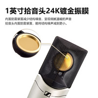 SENNHEISER/森海塞尔 专业录音电容麦克风+娃娃脸声卡