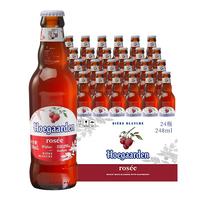 Hoegaarden 福佳 玫瑰红啤酒 248ml*24瓶