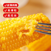 东北黄糯玉米棒新鲜软糯香甜粘黏苞米白糯黑糯真空装包装袋速食