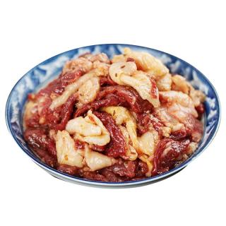 齐函杨佳 齐齐哈尔胸口拌肉 250g 生鲜烤肉牛肉烧烤食材半成品 源头直发