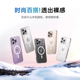 TORRAS/图拉斯 散热磁吸 手机壳  透明 PC