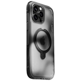  TORRAS/图拉斯 超强防摔气囊 苹果16promax手机壳 磁吸支架  PC+TPU+铝合金 黑域疾行