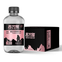 苏打熊 天然苏打水五大连池无糖无气饮用水12瓶弱碱性矿泉水整箱