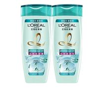 巴黎欧莱雅 L'OREAL PARIS欧莱雅（L'OREAL）透明质酸润发无硅油油性发根干性发丝女士洗发露100+润发乳100