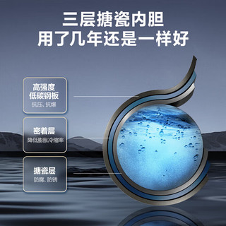 信联好太太热水器电热水器扁桶一级能效2000W速热家用洗澡省电出租房小型热水器超薄双胆出水断电十大排名 圆桶+上门安装 60升