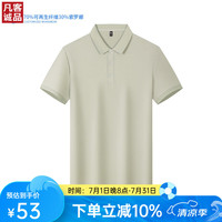 凡客诚品 VANCL索罗娜短袖POLO上衣简约休闲 浅绿色（请拍大一码） M
