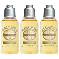 L'OCCITANE/欧舒丹 甜扁桃味 沐浴油 35ml×3瓶