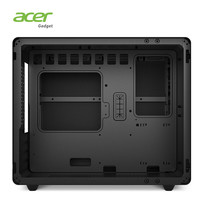 京品鹿宏碁acer M5提手机箱商务办公简约便携台式机手提迷你桌面机箱电脑小机箱matx主板USB3.0品牌加厚 宏碁V300黑(MATX主板/340CM卡)