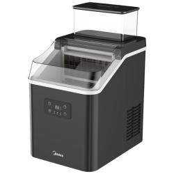 美的 制冰机 家用方块冰小型迷你冰块机宿舍全自动清洗预约制冰办公室冷饮MBJ-15F17E