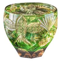 中国国家博物馆 海晏河清 玻璃杯 270ml 蓝色