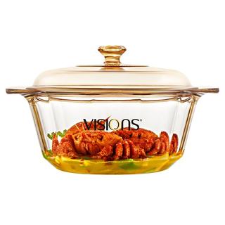 VISIONS 康宁 晶钻系列 VS-35-DI/CN 汤锅(23.5cm、3.5L、玻璃)