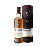 Glenfiddich 格兰菲迪 15年 单一麦芽 苏格兰威士忌 40%vol 700ml