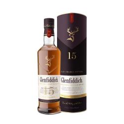 Glenfiddich 核心系列15年 苏格兰单一麦芽威士忌 40%vol 700ml