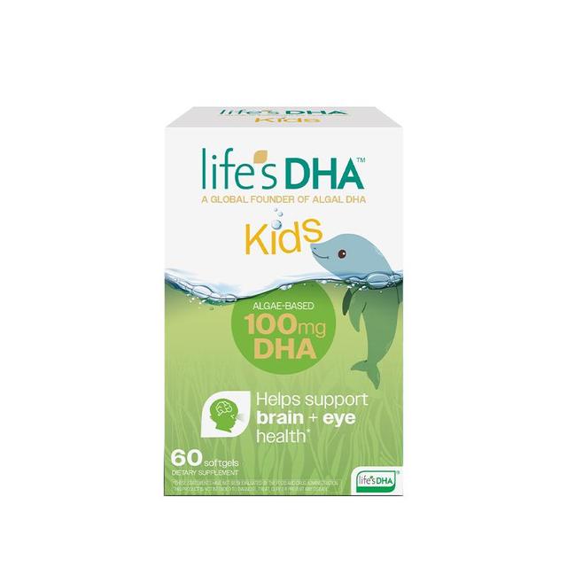 life's DHA dha婴幼儿0-3岁儿童学生宝宝DHA藻油 60粒