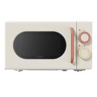 美的 小滋味系列 M2H1 变频微波炉 奶白