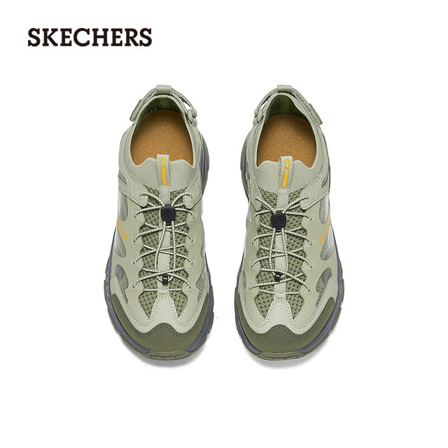 斯凯奇（SKECHERS）山溪鞋男鞋透气凉鞋软底包头洞洞鞋溯溪凉拖鞋237639