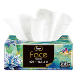 C&S 洁柔 艺术油画抽纸 4层 80抽*8包/提