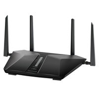 美国网件 夜鹰Nighthawk双频WiFi 6路由器 AX3600无线速度（高达3.45Gbps）RAX41千兆互联网路由器 黑色