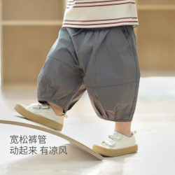巴厘小猪 纯棉 儿童工装裤