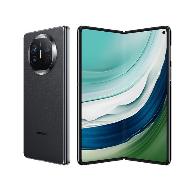 华为 HUAWEI Mate X5 折叠屏手机 12GB+256GB 羽砂黑