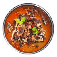 蒙都牛骨火锅 香辣1500g/盒 国产 加热即食