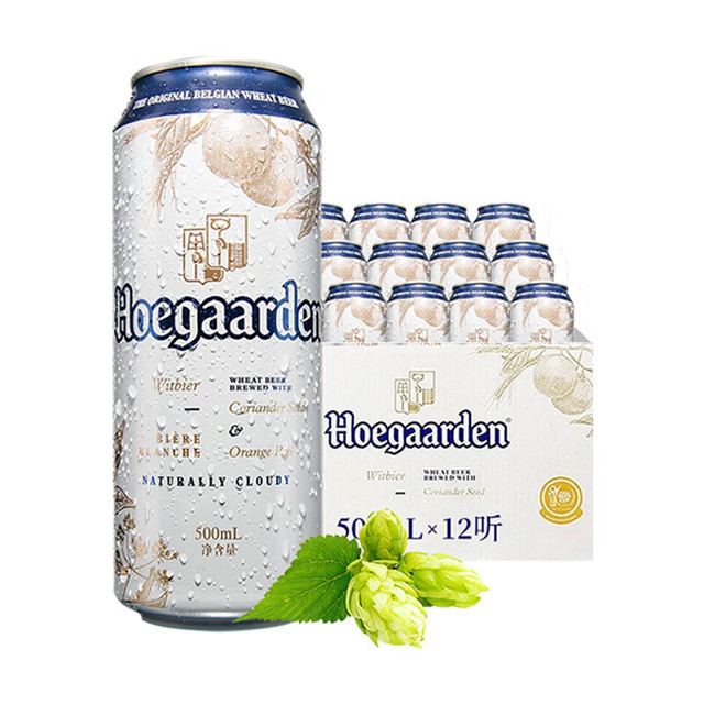 福佳 Hoegaarden 白啤酒 500ml*12听