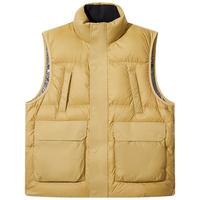 卡宾男装90鸭绒羽绒马甲24秋冬外套保暖H3244140001 土黄色73 L /175/50