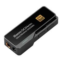 iBasso艾巴索 DC04PRO解码耳放小尾巴HIFI大推力无损便携4.4平衡3.5手机功率放大器 枪色（自带TYPE-C线赠送Lightning线）