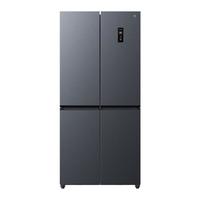 米家 BCD-501WMFSA 双变频一级能效 501L 铂银 十字对开门冰箱