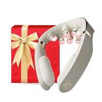 SKG 未来健康 颈椎按摩器G72豪华米金色礼盒款颈部脖子肩颈热敷脉冲按摩护理仪器520送男女母亲节