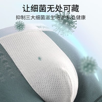 猫人新疆棉男士内裤夏季薄款无痕抗菌裆四角短裤透气青少年平角裤衩 银沙灰+樱花粉+藏海蓝 3条 L 【100-120斤】