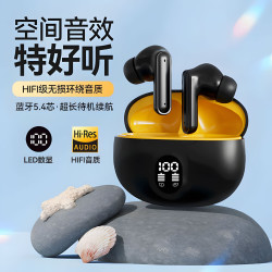 艾勒丝汀 空间音效 ENC降噪 象牙白 Type-C 真无线蓝牙耳机