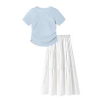 套装裙子女夏季两件套高级感时尚半身裙套装女夏装两件套减龄洋气