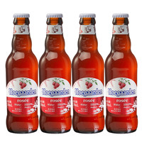 福佳 玫瑰红啤酒 248ml*4瓶