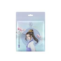 归家喜 一次性雨鞋套防水防滑加厚耐磨高筒旅游便携式女士下雨天成人鞋套 国风系列鞋套10双装