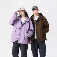 真维斯 男女款防风防水户外冲锋衣夹克外套 春款 XH-8008