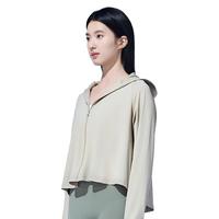 茉寻昆凌同款斗篷款防晒衣黑胶帽檐女夏原纱冰钛透气防紫外线咖色XL 黑胶斗篷漠北咖 XL （体重111-140斤）