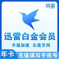 迅雷 白金会员年卡
