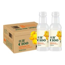 农夫山泉 水溶C100柠檬味复合果汁饮料445ml*15瓶