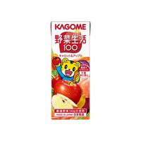 可果美（KAGOME）果蔬汁野菜生活巧虎联名苹果果汁蔬菜汁200ml*1盒