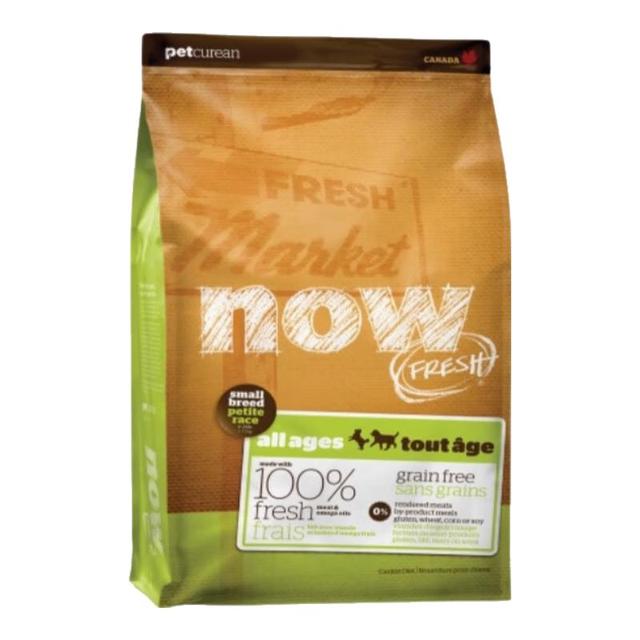 NOW FRESH四叶草狗粮低敏火鸡鸭肉低温烹调狗粮小型犬狗粮 小型犬四叶草12磅