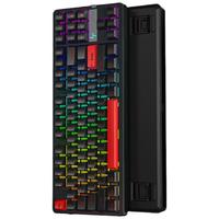  HP/惠普 三模 无线机械键盘  红黑双拼色 单色背光 星矢轴