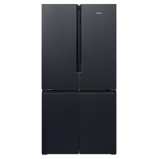 西门子 KC97E1549C 风冷十字对开门冰箱 605L 曜钢黑